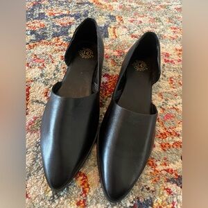 Vintage Foundry co Corinne Leather Shoes Like new con Size 9 smoke pet free home